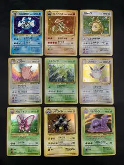 Japanese Vintage Pokemon Card Holo Rare Lot - Fossil, Base, Jungle - Scyther - Image 1
