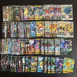 200 Lot Pokemon TCG Chinese Card RR RRR VMAX Pikachu Gengar Rayquaza A10 FI38 - Image 1