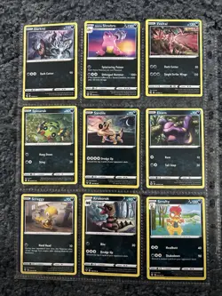 Pokemon TCG 18 Card Darkness Lot From Various Sets All Near Mint - Image 1