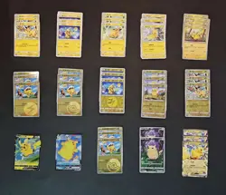 52*Lot Pokemon TCG Card S.Chinese CS5.1C 002/004 Pikachu Holo # JL89 - Image 1
