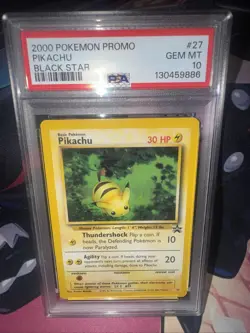 Pikachu 27/53 WOTC Promo Card PSA 10 Regular PSA 10 - Image 1