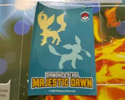 2008 Diamond & Pearl Majestic Dawn Individual Card Sleeve Pokemon Rare! - Image 1