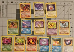 Team Rocket Pokemon Card Lot (~35 cards) Commons and Uncommons - Image 1