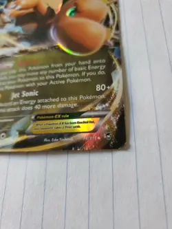 Holo Foil Dragonite EX # 74/111 XY Furious Fists Set Pokemon Trading Cards - Image 3