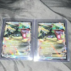 Pokemon TCG 2 Holo EX Card Lot - Rayquaza Dragons Exalted English - Image 1