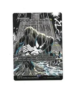 Reanimate Marvel Bonus Sheet/Spider-Man Borderless Regular MTG Card - Image 1