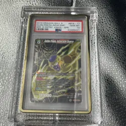 golden frieza indomitable emperor bt6-017 spr psa 10 dragon ball super card dbs - Image 4