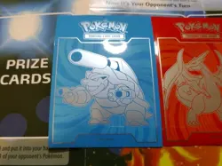XY Evolutions Charizard & Blastoise ETB Card Sleeve Set 2016 Pokemon Authentic - Image 2