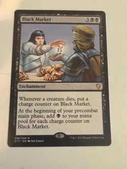 Black Market NM 098 Commander 2017 MTG Magic the Gathering Card - Image 1