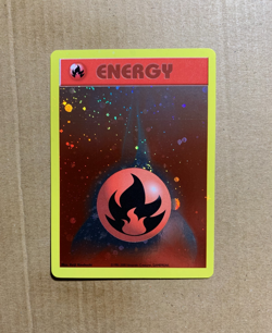 Fire Energy WOTC League Promo - Reverse Holo Pokemon Card - NM/Mint - Image 1