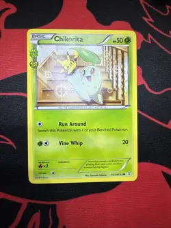 Chikorita RC1/RC32 Common Generations: Radiant Collection Pokemon Card - Image 1