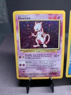 Pokemon TCG Base Set Holo Rare 3x Card Collection Lot WOTC VTG 1999 - Image 2