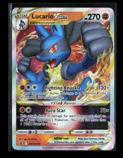 Lucario VSTAR Promo SWSH: Sword & Shield Promo Cards SWSH214 NM - Image 1