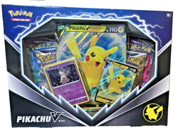 Pokemon Pikachu V Box - Promo Cards, Booster Packs, Pikachu & Mimikyu - Image 1