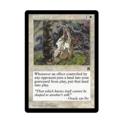 WotC MtG Stronghold Sacred Ground (R) NM - Image 1