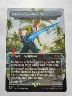 Tidus's Brotherhood Sword - Sword of Truth and Justice Secret Lair Drop Regular - Image 1