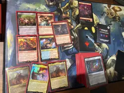 MTG - Warhammer 40K - The Ruinous Powers Universes - Opened & Sleeved + Tokens - Image 1