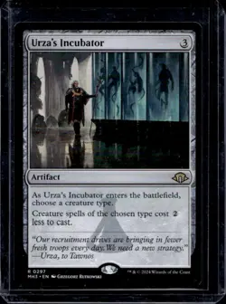 2024 Magic MTG Modern Horizons 3 Urza's Incubator Foil #0297 - Image 1