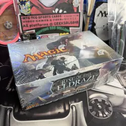 Rise of the Eldrazi Sealed (SEE PICTURES)English BOOSTER BOX MTG RIP IN PLASTIC - Image 1