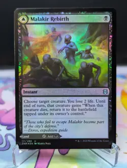 MTG Zendikar Rising - Malakir Rebirth 111 Foil - Image 1