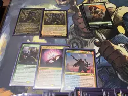 MTG Warhammer 40K - Tyranid Swarm Commander Deck - Opened & Sleeved - Image 2