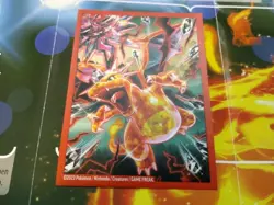 Charizard ex Premium Collection Individual Card Sleeve Pokemon Center Authentic - Image 2