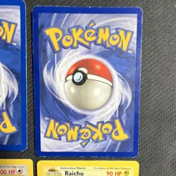Pokemon Fossil Lot 4 Cards Muk, Aerodactyl, Dragonite, Raichu Holo - Image 5