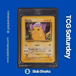 1999 POKEMON BASE SET UNLIMITED #58/102 PIKACHU - Image 1