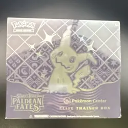 Pokemon Center Scarlet & Violet Paldean Fates Elite Trainer box - Image 1