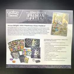 Pokemon Center Scarlet & Violet Paldean Fates Elite Trainer box - Image 2