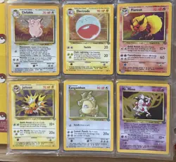 1999 Pokemon Jungle Set 63/64. Missing 15/64. First Edition Cards. Special coin - Image 4