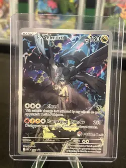 N's Zekrom #31 Black Star Promo Ascended Hero's ETB Pokemon Center Stamped - Image 1