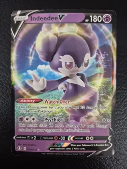 Sobble SV025/SV122 Shining Fates Baby Shiny Rare Indeedee V Pokemon TCG NM - Image 5