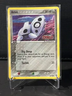 Aron 42/108 Reverse Holo- Power Keepers - Pokemon Vintage Singles- HP - Image 1