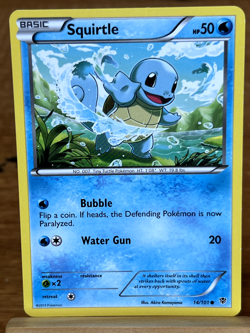 Pokemon TCG Squirtle 14/101 Plasma Blast Common LP - Image 1
