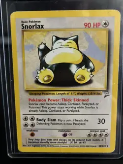Snorlax - 30/130 Base Set 2 - Pokemon TCG - 2000 - Image 1