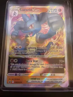 Pokemon Lucario VSTAR Promo Holo SWSH291 Sword & Shield Vstar 270 HP - Image 1