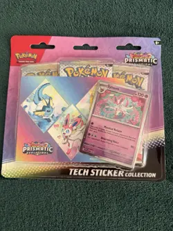 Pokemon Prismatic Evolutions Tech Sticker Collection (Sylveon) - Image 1