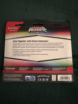 Pokemon Prismatic Evolutions Tech Sticker Collection (Sylveon) - Image 2