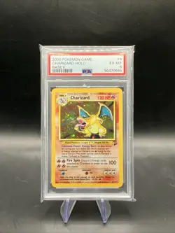 2000 POKEMON GAME BASE II #4 CHARIZARD-HOLO PSA 6 - Image 1