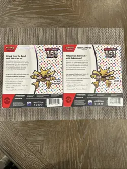 Pokemon Scarlet & Violet 151 Alakazam EX Collection Box New Factory Sealed Qty 2 - Image 2