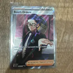 Pokemon TCG Ascended Heroes Boss’s Orders 256/217 Ultra Rare Full Art - Image 1