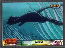 Pokemon - Topps - Mewtwo Strikes Back - Legends #1 - Non Foil - Blue Logo - NM/L - Image 1