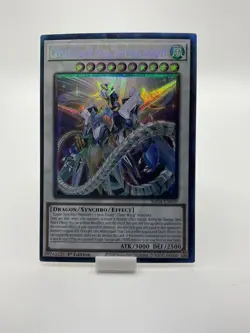 Yu-Gi-Oh! Crystal Clear Wing Synchro Dragon RA04-EN059 Collector’s Rare 1st Ed. - Image 1