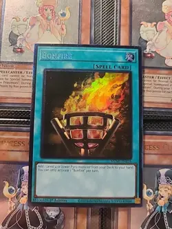 Yugioh MZMI-EN016 Bonfire Collector's Rare 1st - Image 1