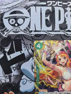 Nami- SR (Alternate Art) OP14-031 The Azure Sea's Seven-Japanese- One Piece TCG - Image 3