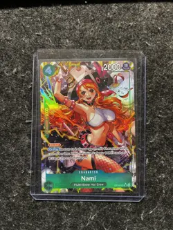 One Piece TCG - Nami OP14-031 SR* (Alternate Art) - The Azure Sea's Seven NM/M - Image 1