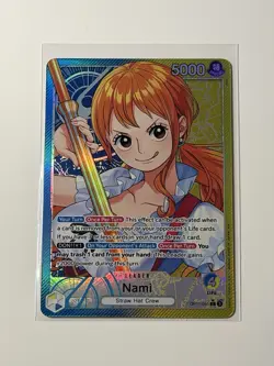 Nami (041) (Alternate Art) OP11-041 A Fist of Divine Speed Foil One Piece - Image 1