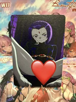Matte Beautiful Waifu Handmade Card Goddess Story CCG Anime Double Sided - Image 1