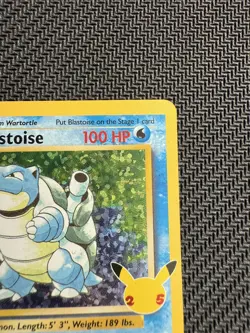 Blastoise 2/102 Holo Celebrations 25th Anniversary Pokemon Card Rare - Image 3